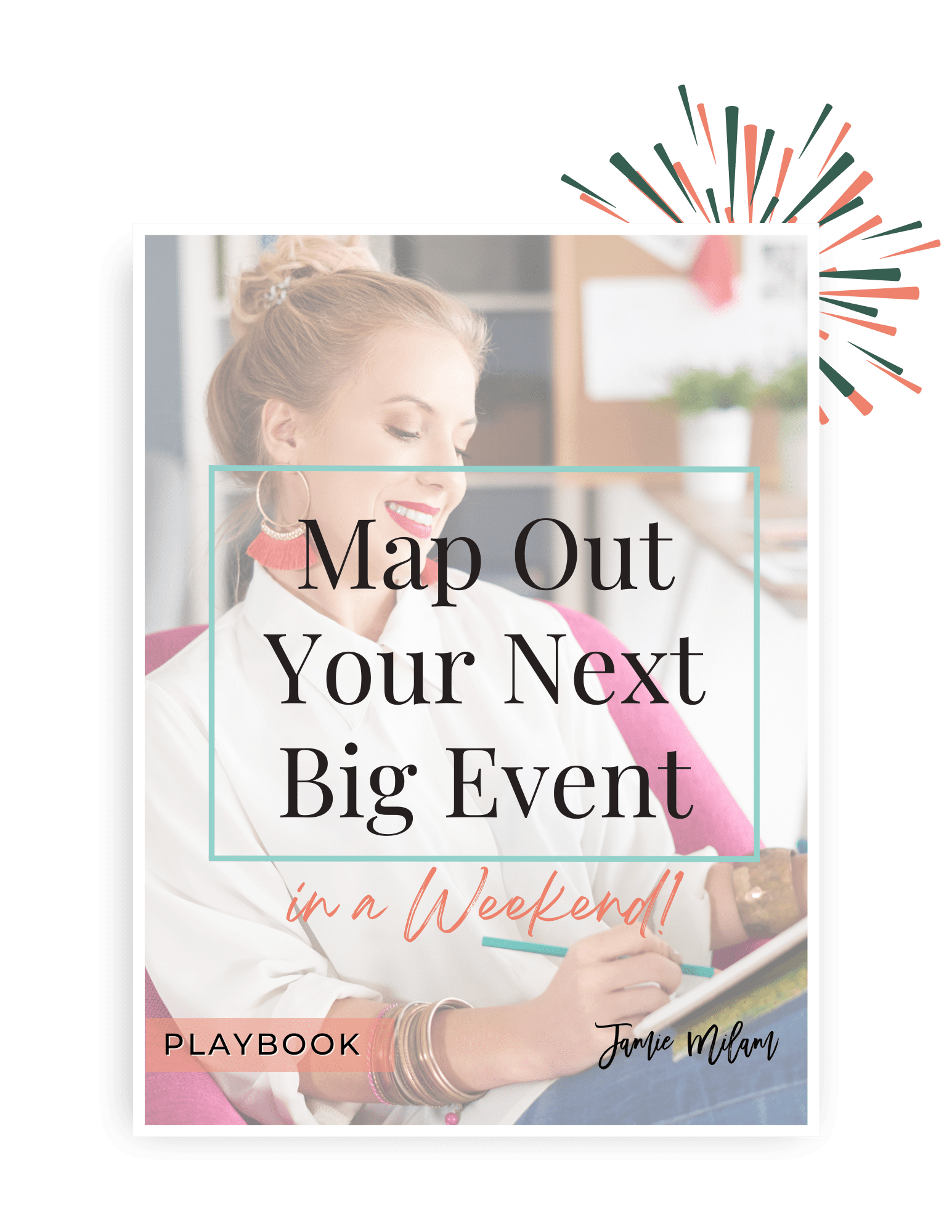 60 page playbook is full of planning sheets and a process checklist to help you plan your next event