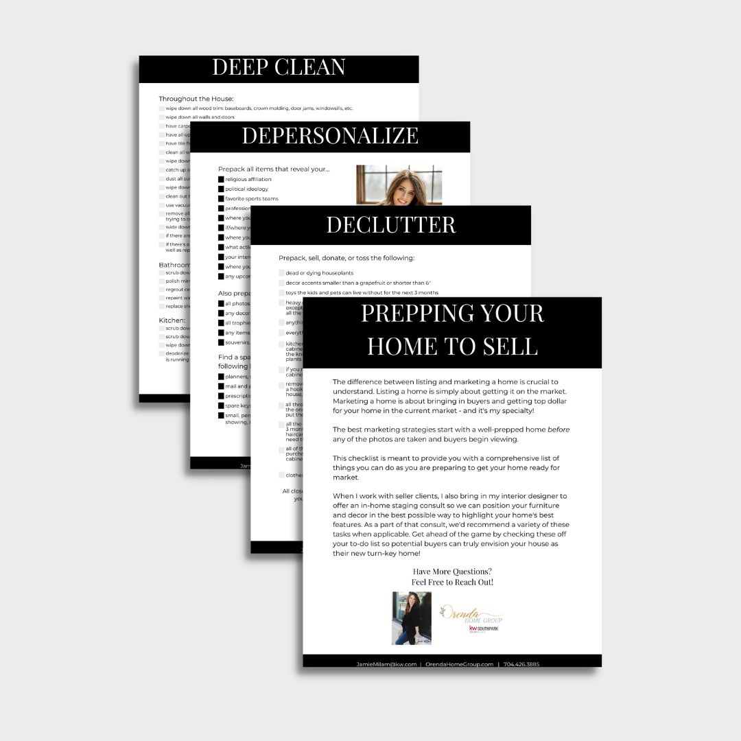 Prepping your home to sell checklist This checklist is sure to help you get your home looking its best and keep buyers focused on the best features. Complete these tasks to ensure your listing attracts the highest number of potential buyers to net you the most amount of money!