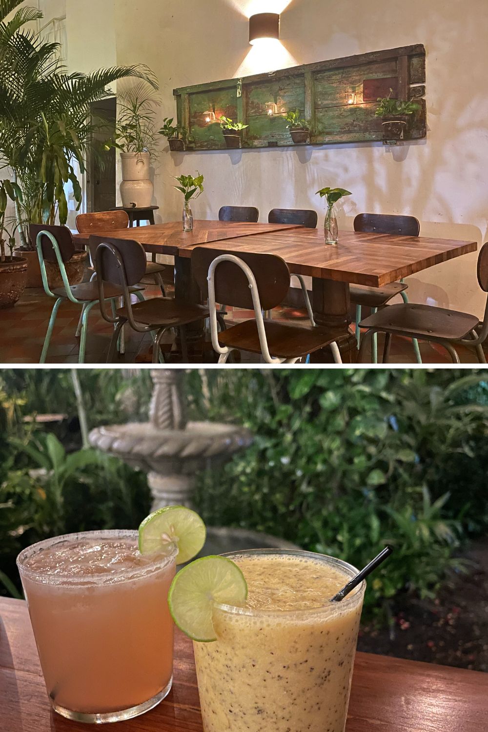 The Garden Cafe in Granada, Nicaragua Dinner & drinks at the Garden Cafe. Photo credit: Jamie Milam