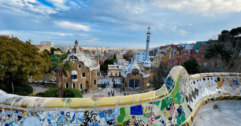 View of Barcelona architecture