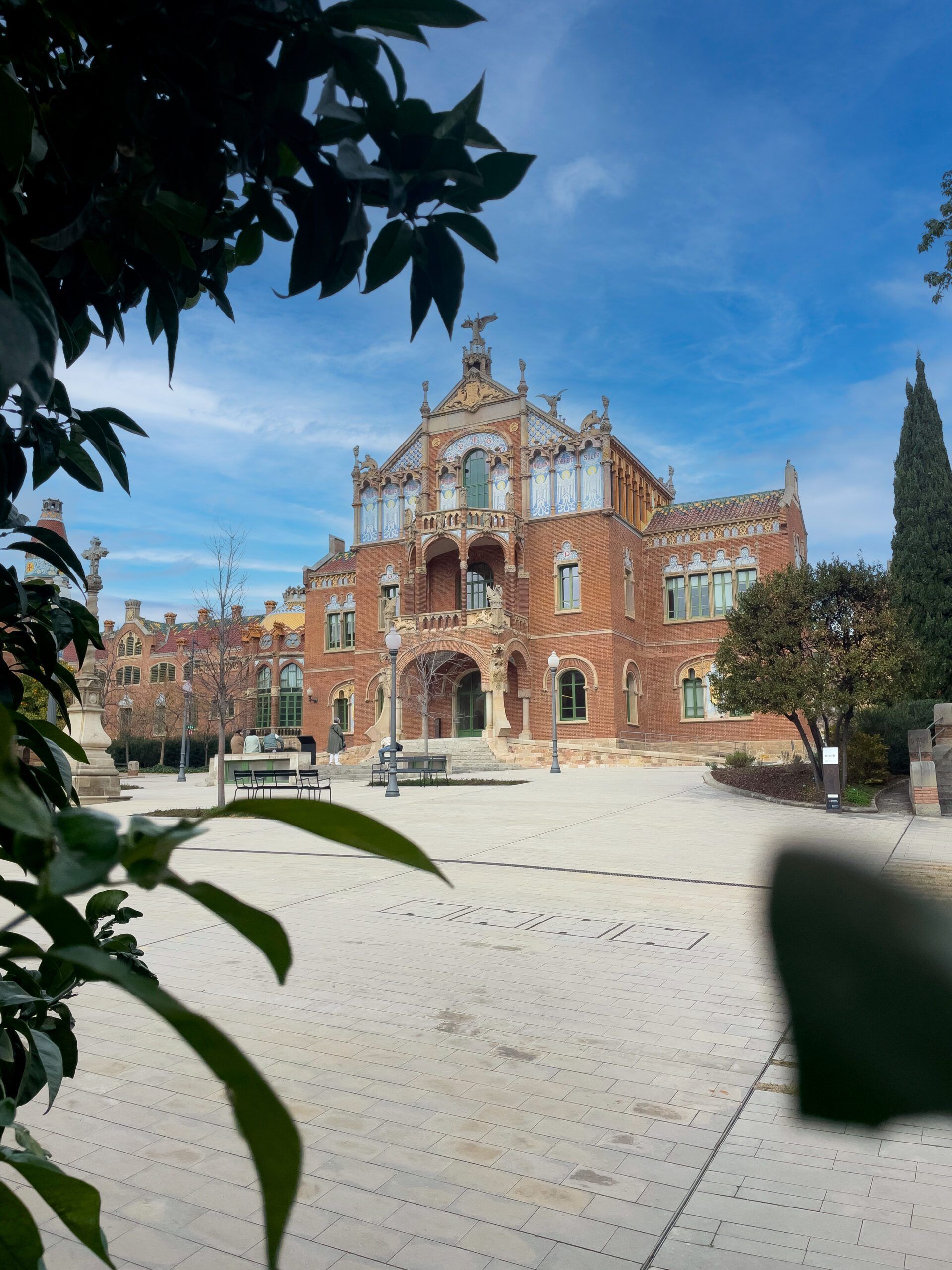 Recinte Modernista de Sant Pau in Barcelona