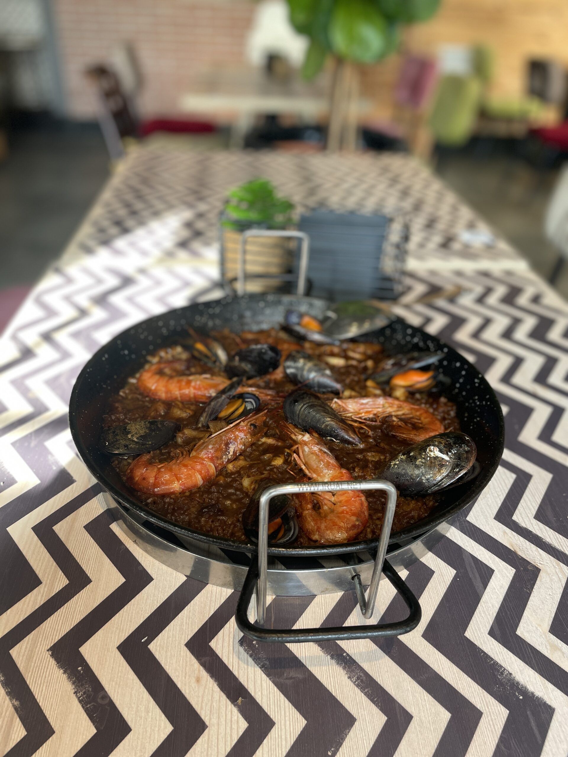 Plate of food from the Secret Food Tour in Barcelona