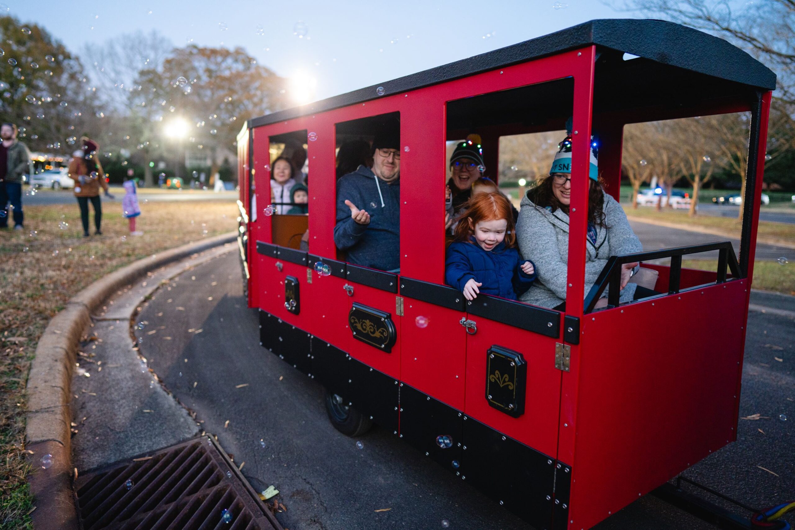 Holiday train at Fort Mill
