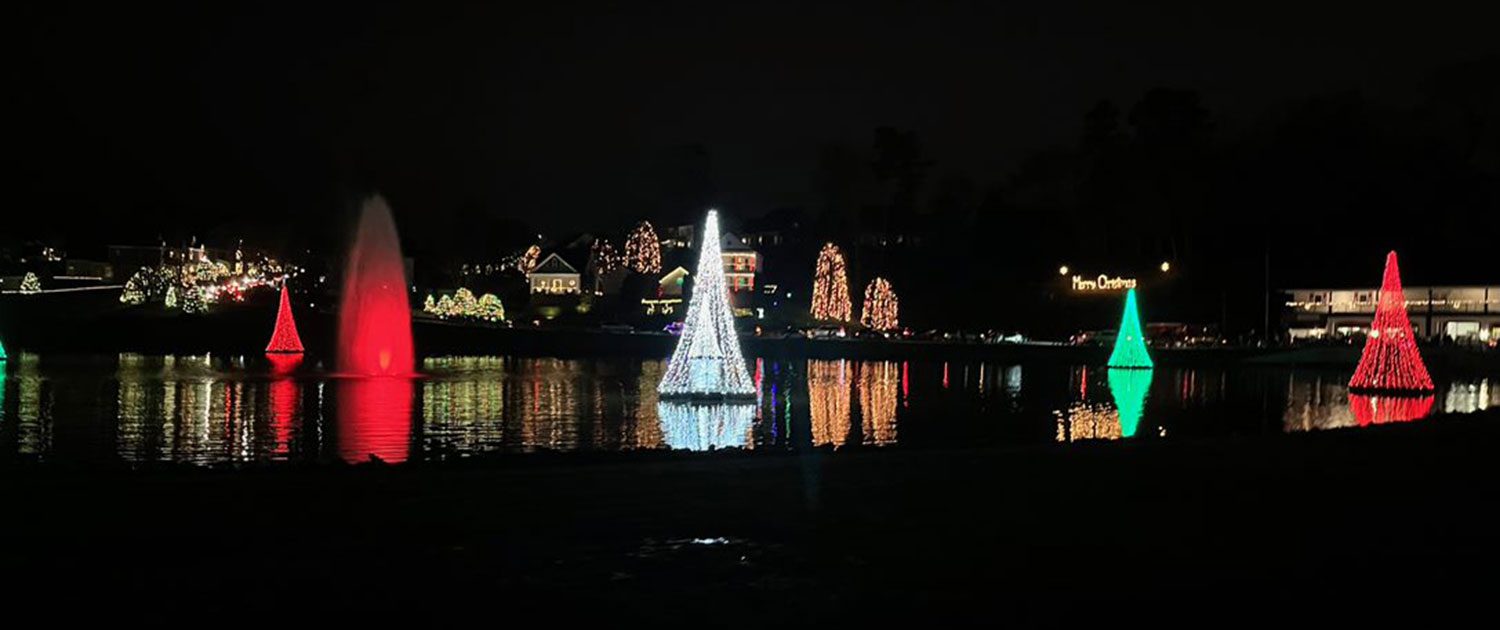 Holiday Lights in McAdenville, SC