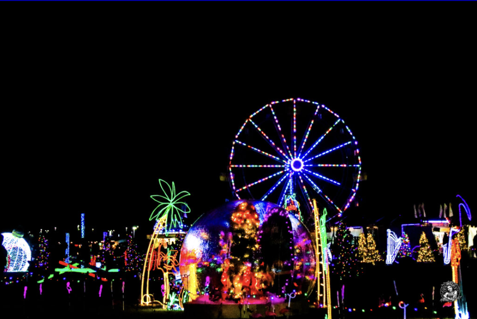 Holiday Lights in Ballantyne Bowl