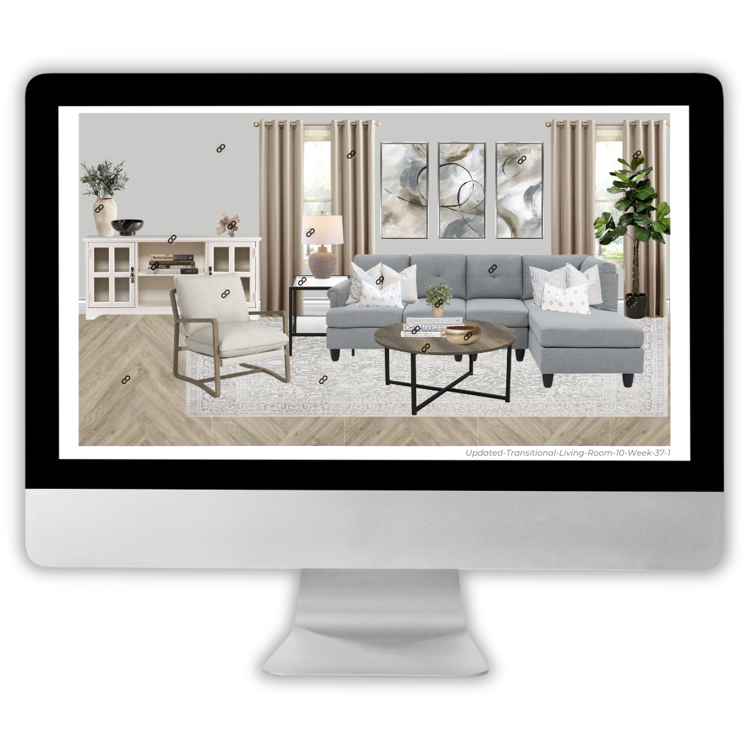 Updated-Transitional-Living-Room Design Board